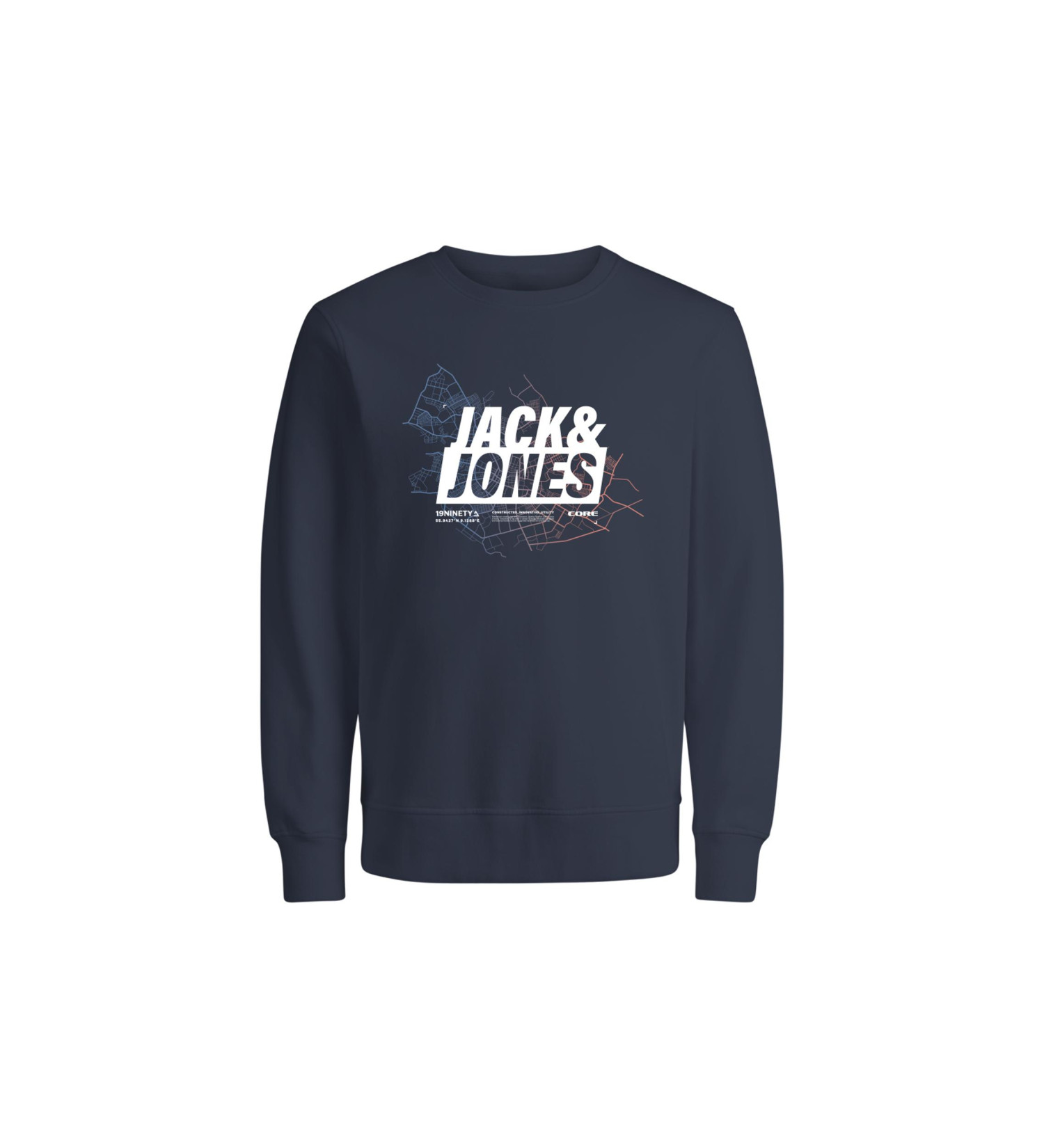 Jack & Jones - JCOMAP LOGO SWEAT CREW NECK MNI