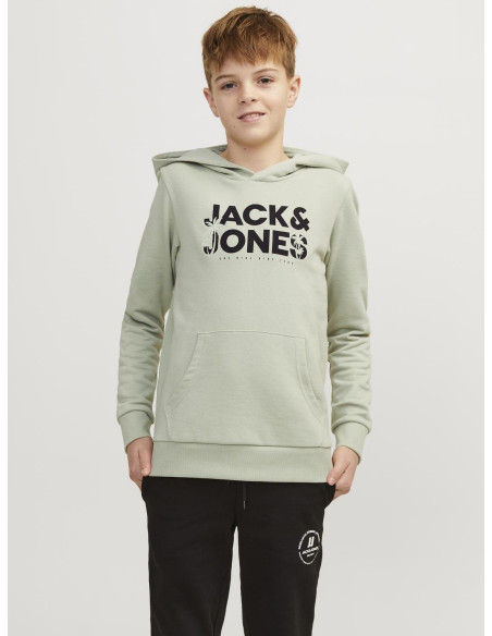 Jack & Jones - JJEMBRO PALM SWEAT HOOD JNR