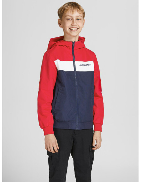 Jack & Jones - JJERUSH BLOCKING HOOD BOMBER NOOS  MNI