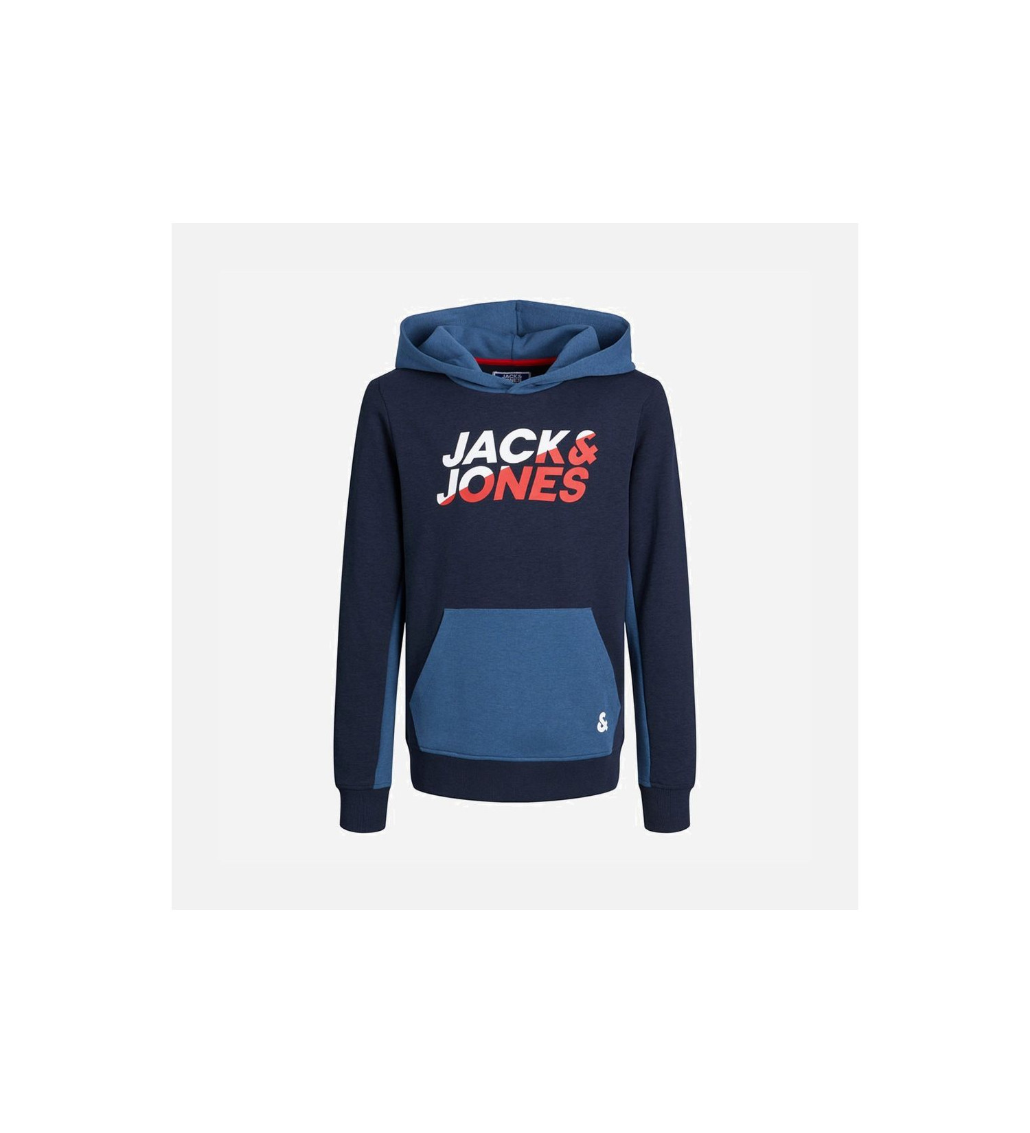 Jack & Jones - JJKOBBEROE SWEAT HOOD JNR