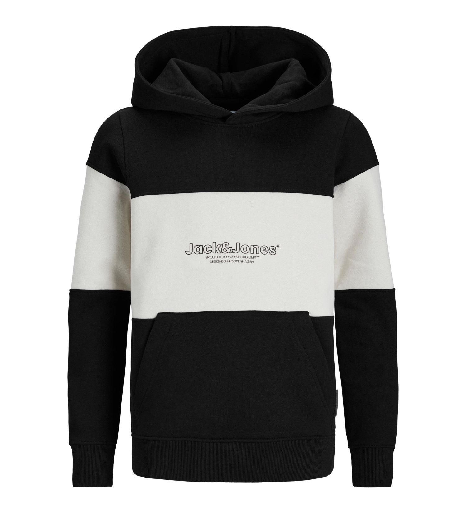 Jack & Jones - JORLAKEWOOD BLOCK SWEAT HOOD BF JNR