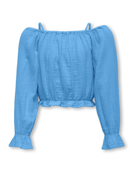 KIDS ONLY - KOGTHYRA LIFE L/S STRING SHORT TOP WVN