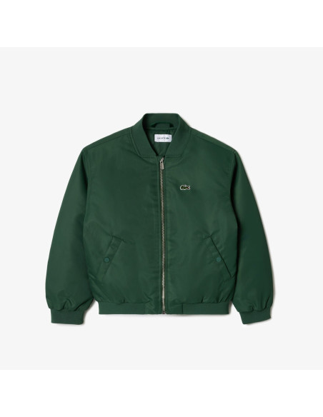 Lacoste - Kids Lacoste Nylon Colour-block Teddy Jacket