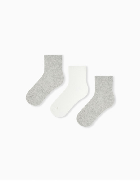 MO Fashion - PACK 3 PAIRS OF SOCKS, GIRLS