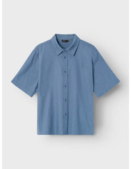 NAME IT - NLNHILL SS LINEN SHIRT