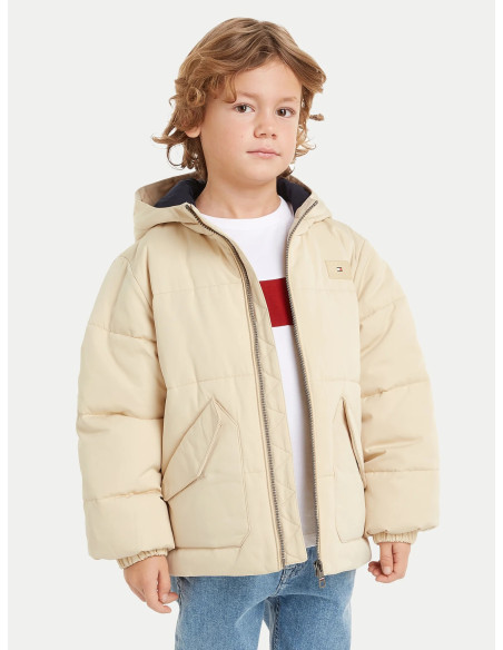 TOMMY HILFIGER - MONOTYPE PADDED PUFFER JACKET