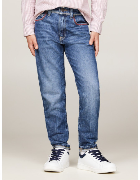 Tommy Hilfiger - MODERN STRAIGHT WORN IN DENIM