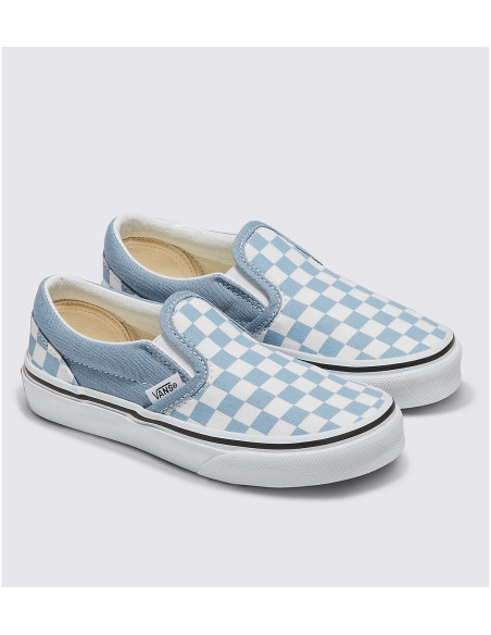 VANS - UY Classic Slip-On COLOR THEORY CHECKERBOARD DUSTY BLUE