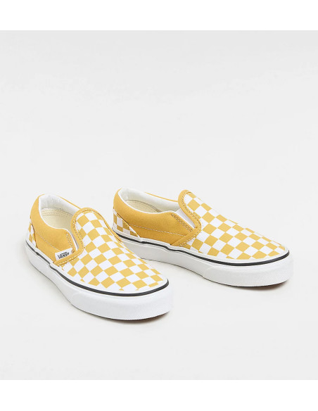 VANS - UY Classic Slip-On COLOR THEORY CHECKERBOARD GOLDEN GLOW