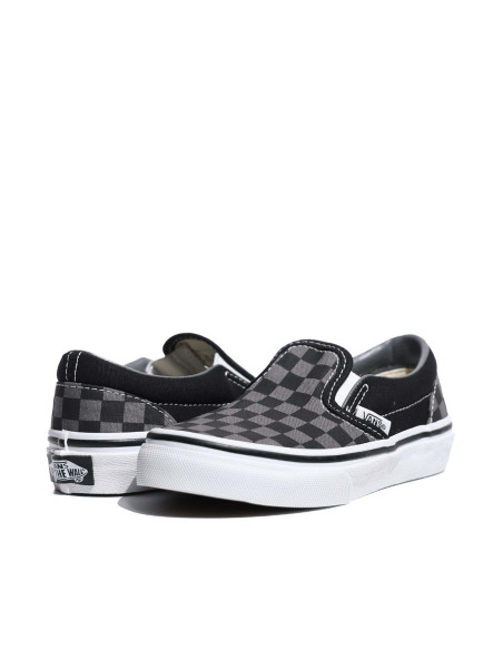 VANS - UY Classic Slip-On (Checkerboard) Blk/Pewter