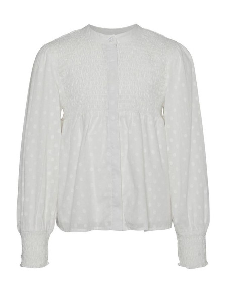 Vero Moda Girl - VMDOTTY L/S TOP WVN GIRL