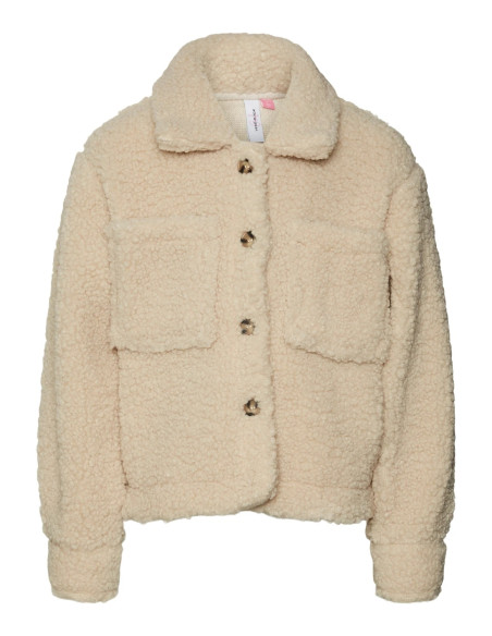 Vero Moda Girl - VMLUCA LS TEDDY JACKET JRS GIRL