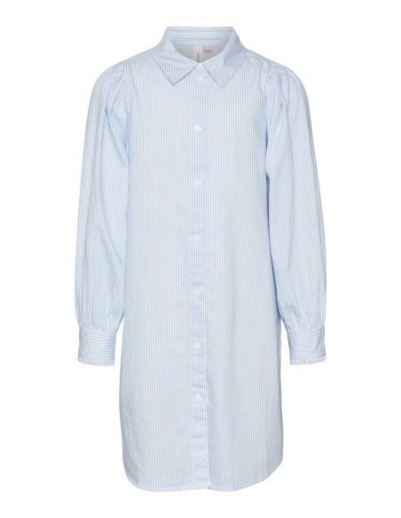 Vero Moda Girl - VMPINNY LS SHIRT DRESS WVN GIRL