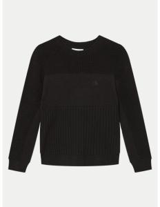 CALVIN KLEIN - 3-STITCHES MONOGRAM SWEATER