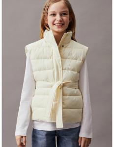 CALVIN KLEIN - BELTED PUFFER VEST