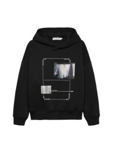 CALVIN KLEIN - CITY PHOTO PRINT FLEECE HOODIE