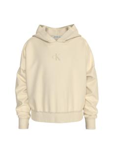 CALVIN KLEIN - CK LOGO BOXY HOODIE