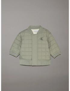 CALVIN KLEIN - LW GRID QUILTED JACKET