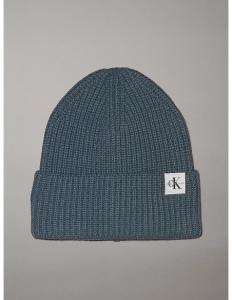 CALVIN KLEIN - MONOGRAM RIB BEANIE