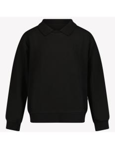 CALVIN KLEIN - POLO COLLAR MONOGRAM CREWNECK