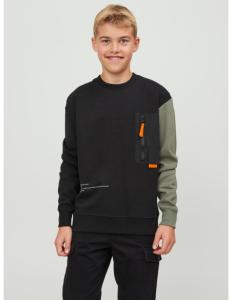 Jack & Jones - JCOACTIV3 BLOCK SWEAT CREW NECK OS JNR