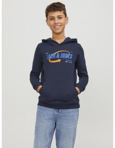 Jack & Jones - JCOBLACK SWEAT HOOD BF JNR