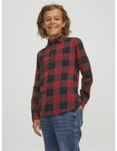 Jack & Jones - JJEGINGHAM TWILL SHIRT L/S NOOS JNR