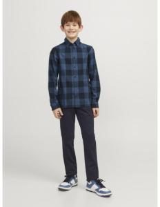 Jack & Jones - JJEGINGHAM TWILL SHIRT L/S NOOS JNR