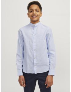 Jack & Jones - JJESUMMER BAND SHIRT L/S JNR