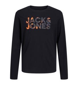 Jack & Jones - JWHSPLASH CORP LOGO TEE LS JNR