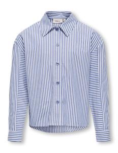 KIDS ONLY - KOGPANSY NINA L/S STRIPE SHIRT WVN