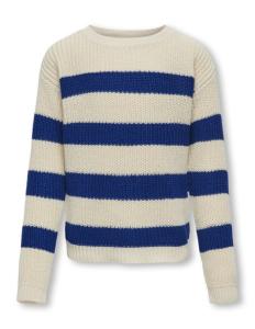 KIDS ONLY - KOGSIF LS STRIPED PULLOVER KNT