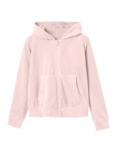 KIDS ONLY - KOGSUZETTE VELVET ZIP HOOD CS JRS