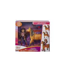 Mattel - Mattel "Lucky and Spirit" თოჯინა ცხენით