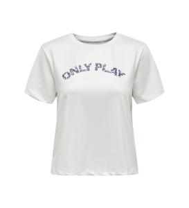 ONLY PLAY - ONPALANI AOP SS CROP TRAIN TOP