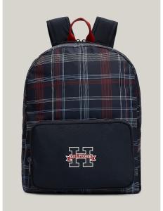 TOMMY HILFIGER - GLOBAL STRIPE CHECK BACKPACK