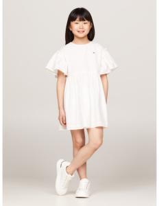 Tommy Hilfiger - BRODERIE ANGLAISE DRESS SS