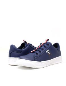 Tommy Hilfiger - LOW CUT LACE-UP SNEAKER BLUE