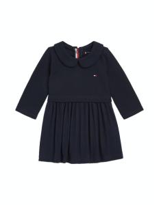 Tommy Hilfiger - PIQUE POINTELLE REGULAR DRESS LS