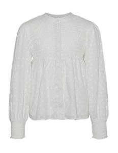 Vero Moda Girl - VMDOTTY L/S TOP WVN GIRL