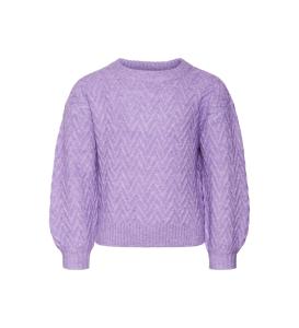 Vero Moda Girl - VMELLA LS O-NECK PULLOVER GA GIRL NOOS