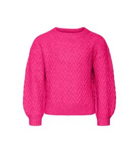 Vero Moda Girl - VMELLA LS O-NECK PULLOVER GA GIRL NOOS