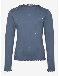 Vero Moda Girl - VMLAVENDER KELLY EMB LS TOP JRS GIRL