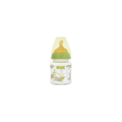 ნუკი - ბოთლი შუშა 120მლ+საწ.ლატ