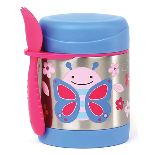 სკიპ ჰოპი - კონტეინერი ქილა საკვების ზოოპარკი პეპელა