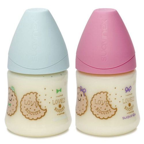 სუავინექსი - ბოთლი პლასტიკის სახელურით ვარდისფერი /4თვ+/