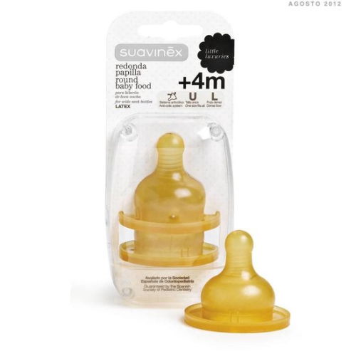 სუავინექსი - საწოვარა ლატექსის ფიზიოლოგიური L /4თვ+/