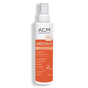 ისისფარმა - ACM მედისანი მზისგან დამცავი სპრეი ბავშვი/მოზრდილებისთვის მგრძნობიარე კანის SPF50+