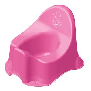 კანპოლი - ქიფერი ღამის ქოთანი კომფორტი'იხვის ჭუკი' ვარდისფერი