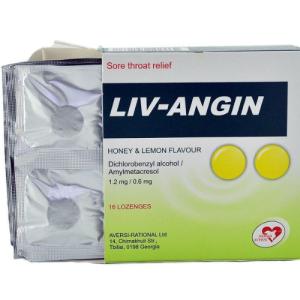 ლივ-ანგინი თაფლი და ლიმონი